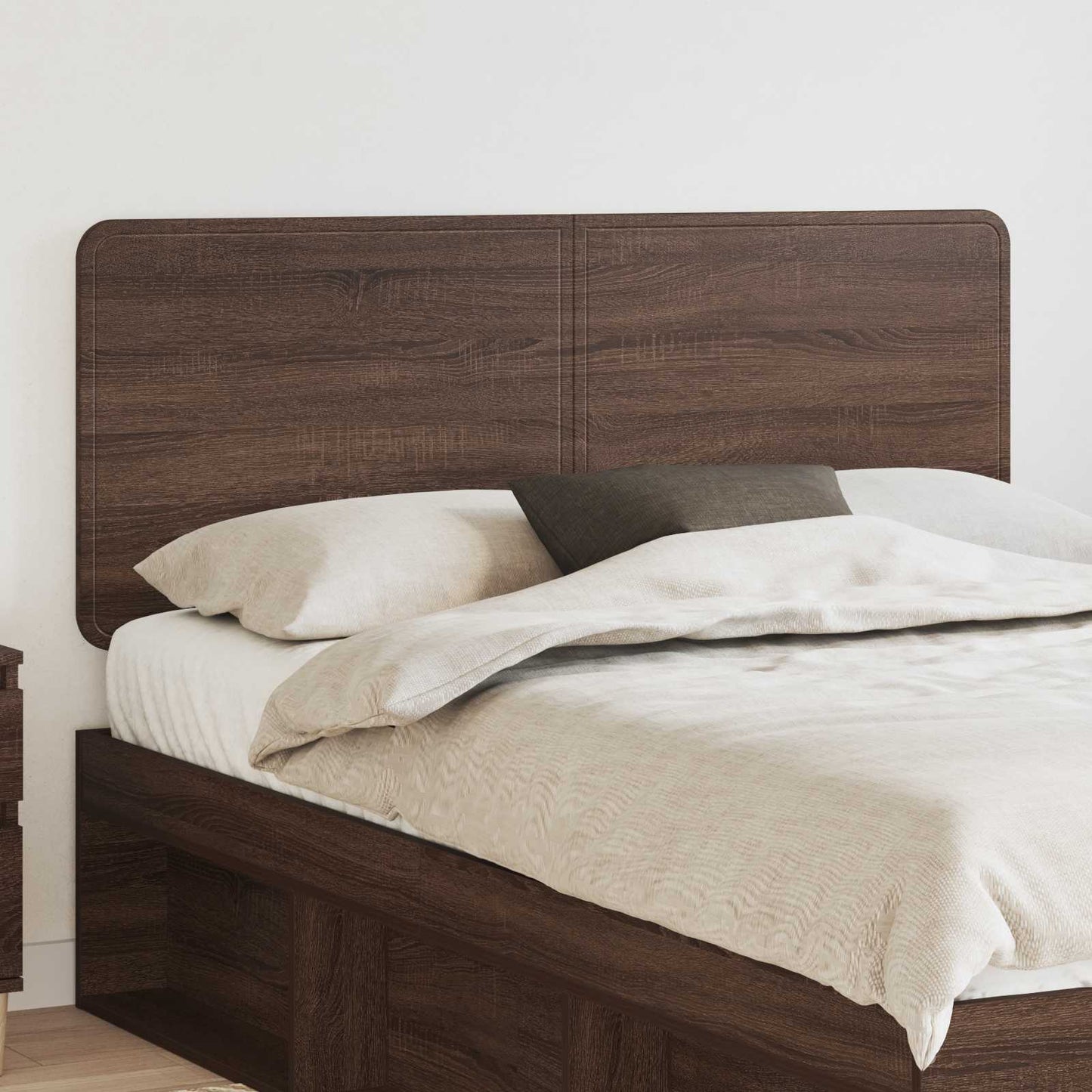 vidaXL Headboard Brown Oak Engineered wood 1