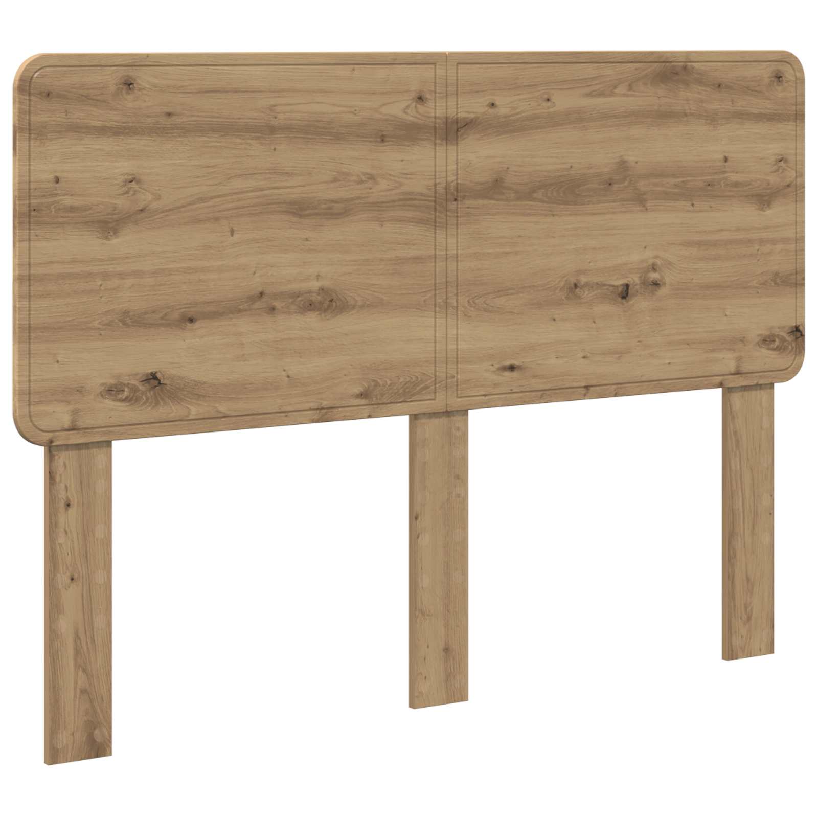 vidaXL Headboard Artisan Oak Engineered wood 2