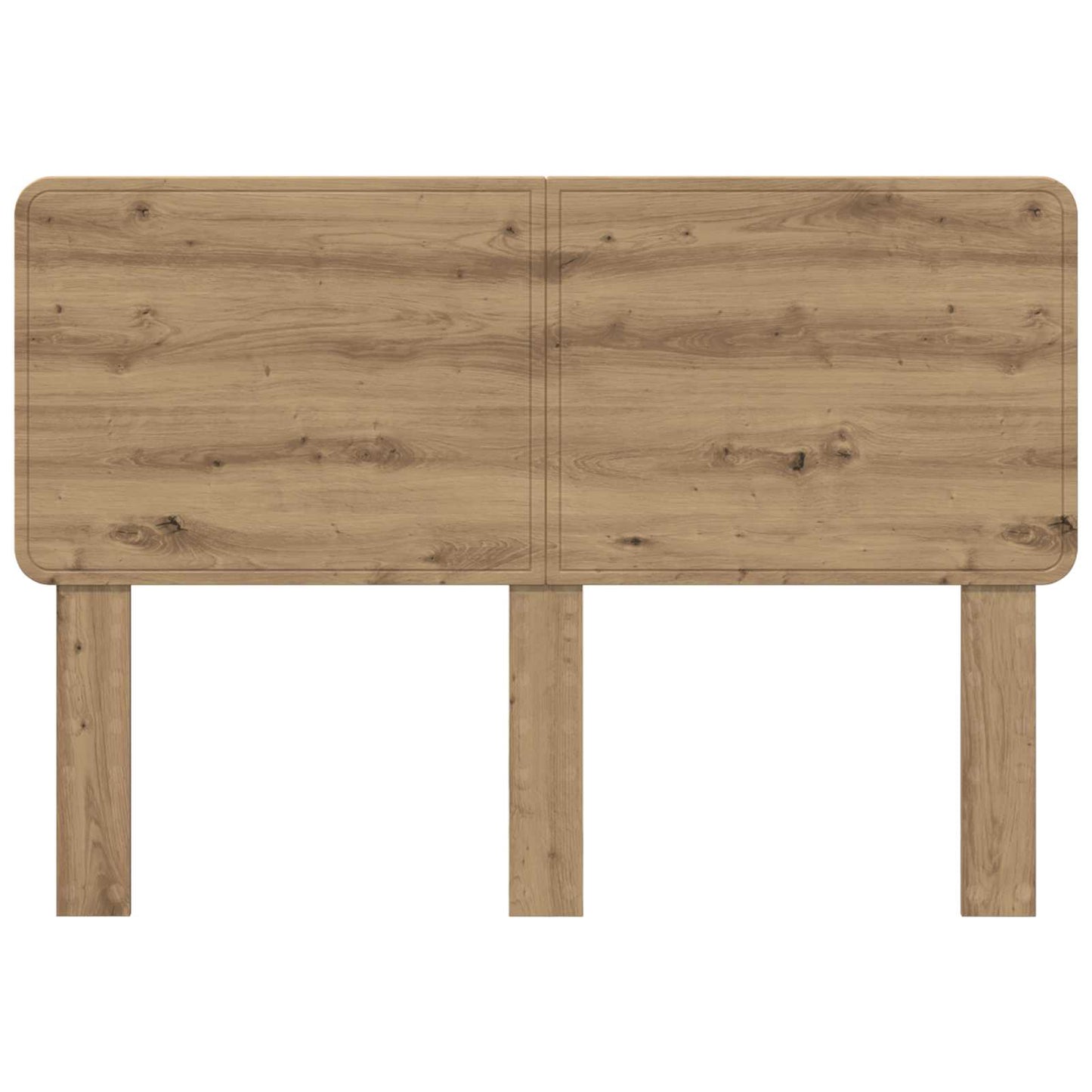 vidaXL Headboard Artisan Oak Engineered wood 4