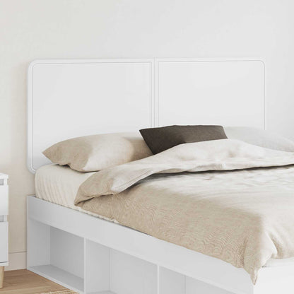 vidaXL Headboard White Engineered wood 1