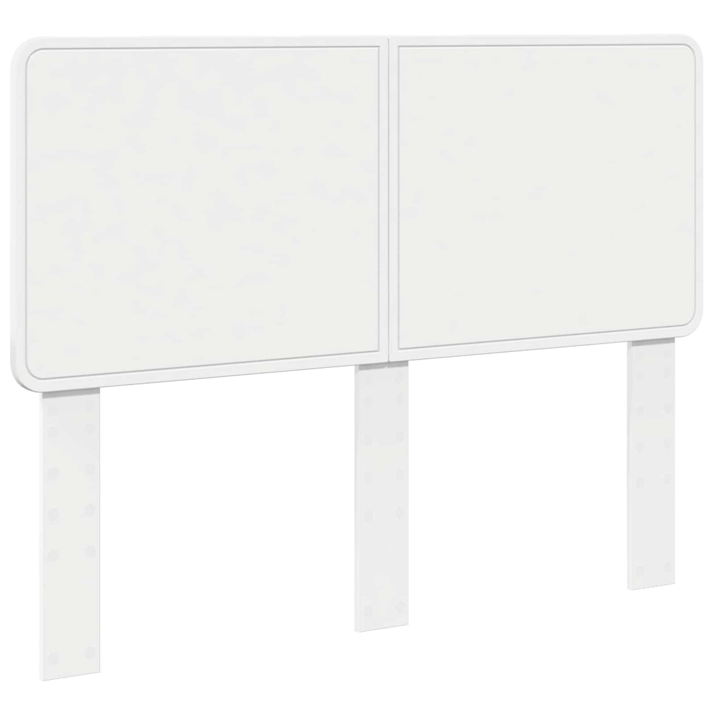 vidaXL Headboard White Engineered wood 2