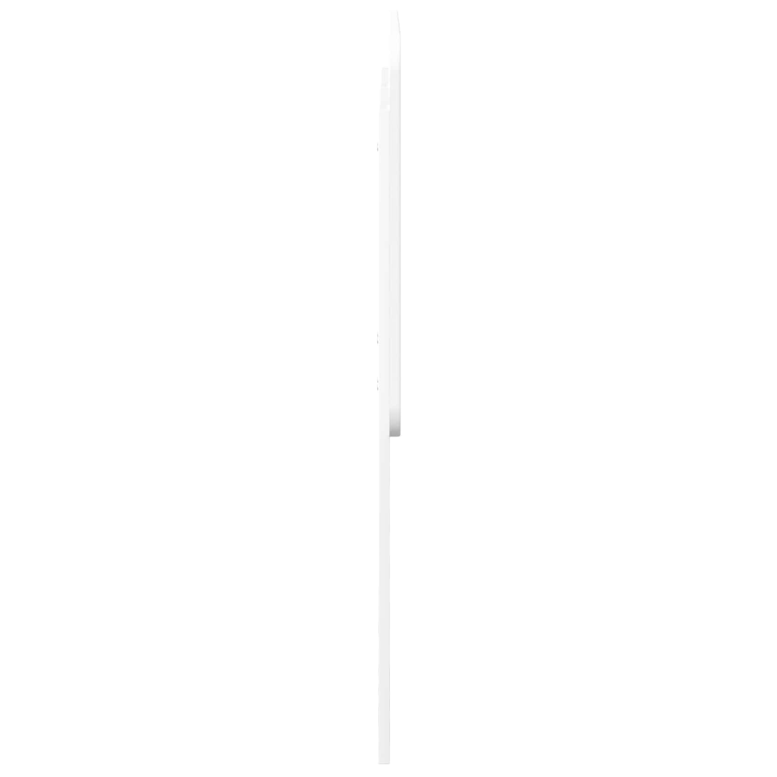 vidaXL Headboard White Engineered wood 5