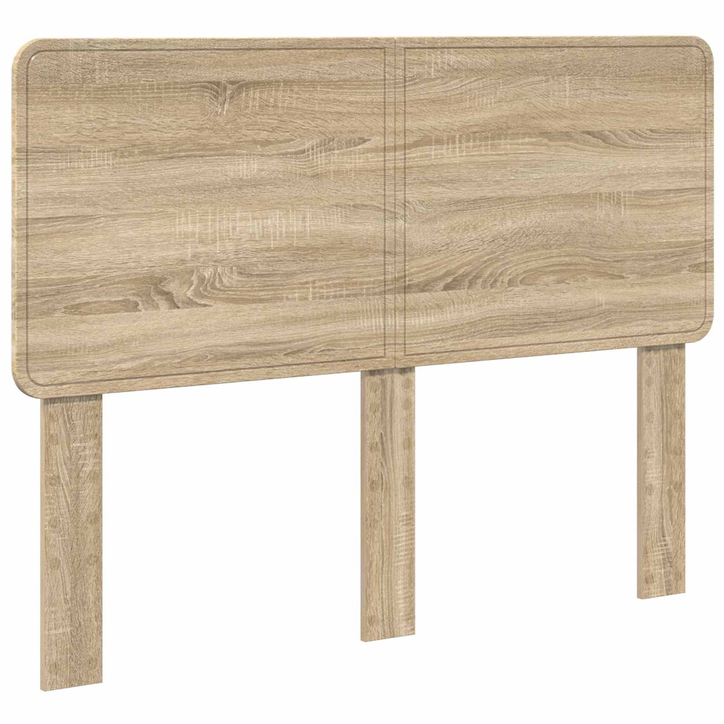 vidaXL Headboard Sonoma Oak Engineered wood 2