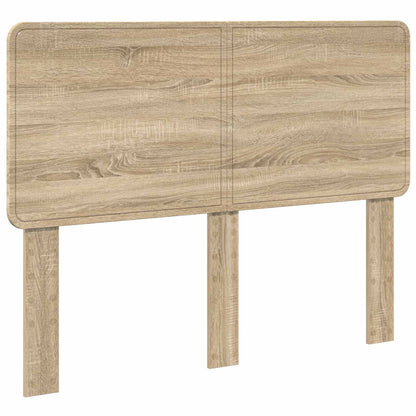 vidaXL Headboard Sonoma Oak Engineered wood 2