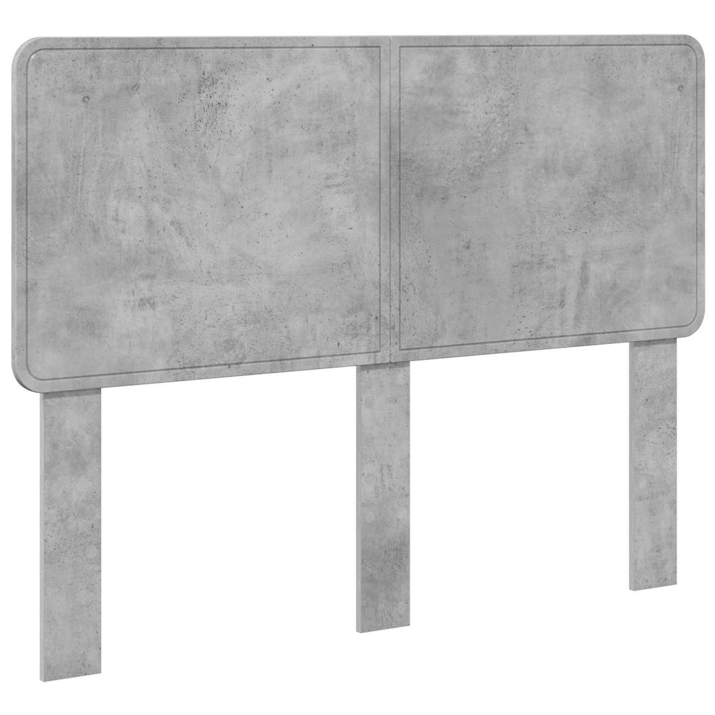 vidaXL Headboard Concrete Grey Engineered wood 2
