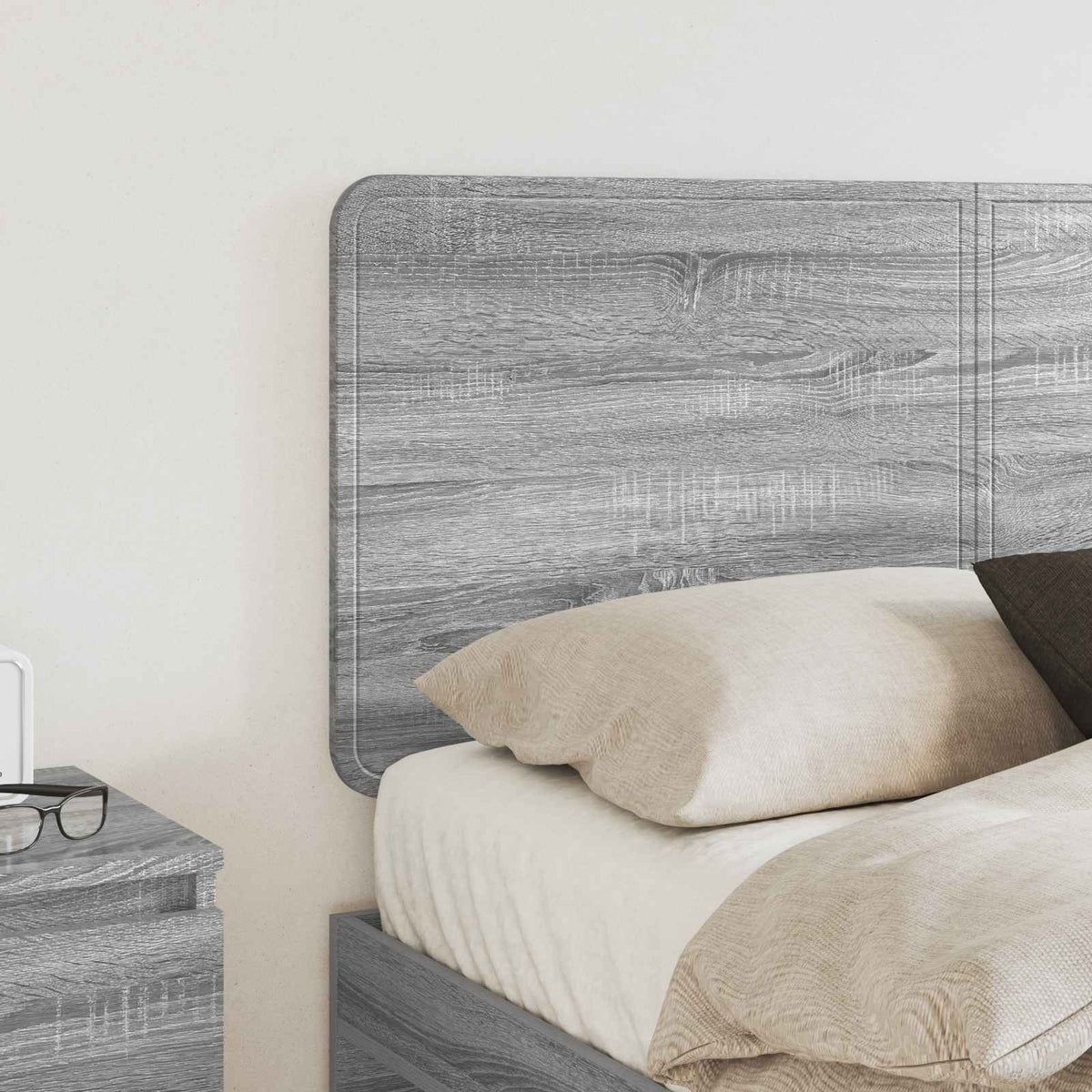 vidaXL Headboard Grey Sonoma Engineered wood 3
