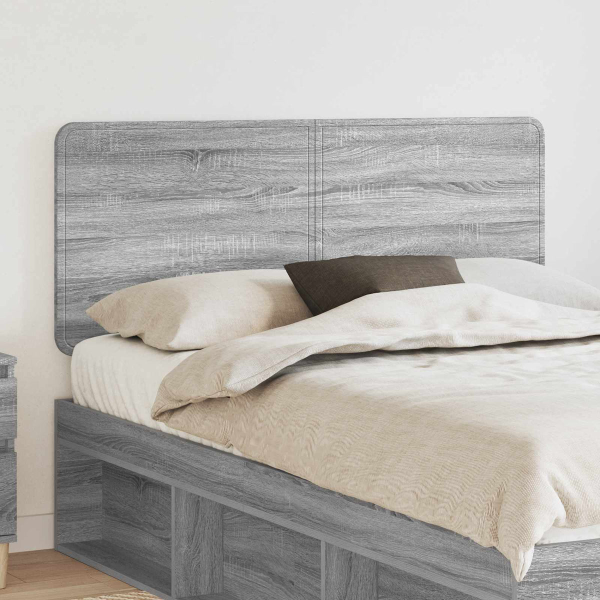 vidaXL Headboard Grey Sonoma Engineered wood 1