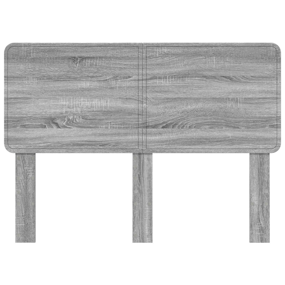vidaXL Headboard Grey Sonoma Engineered wood 4