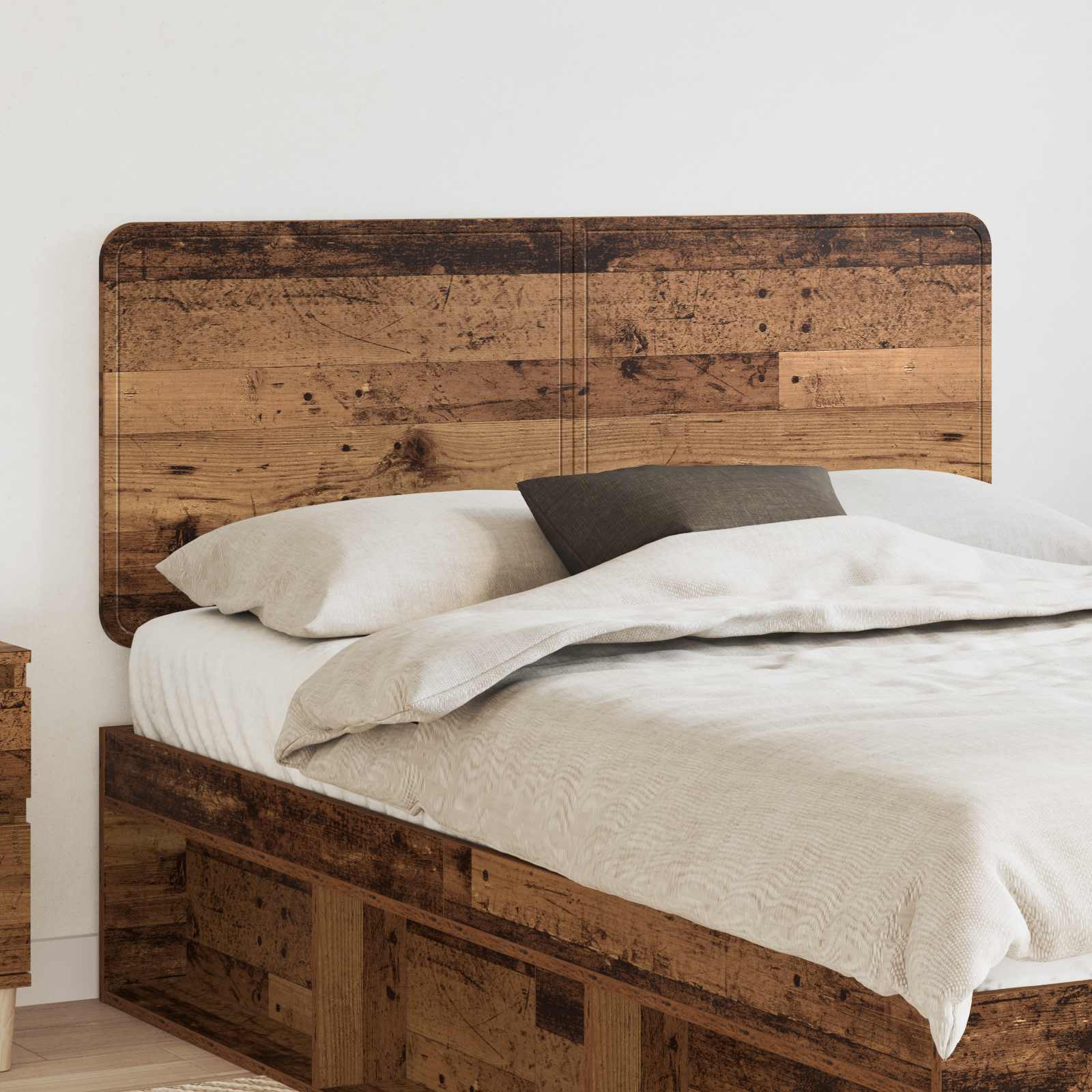 vidaXL Headboard Old Wood Engineered wood 1