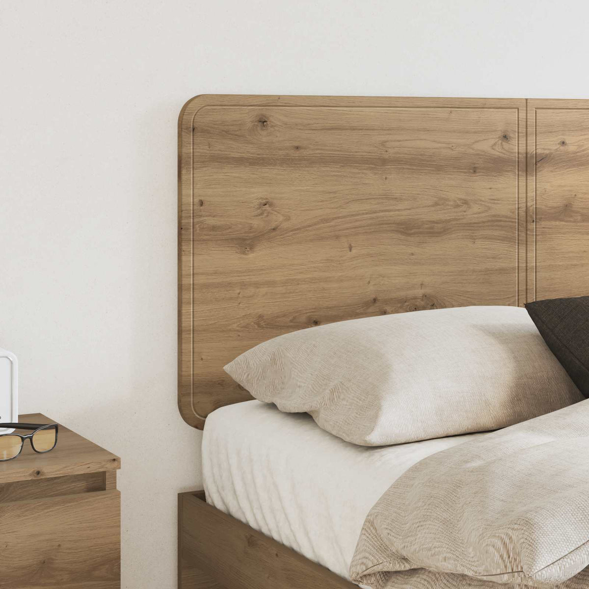 vidaXL Headboard Artisan Oak Engineered wood 3