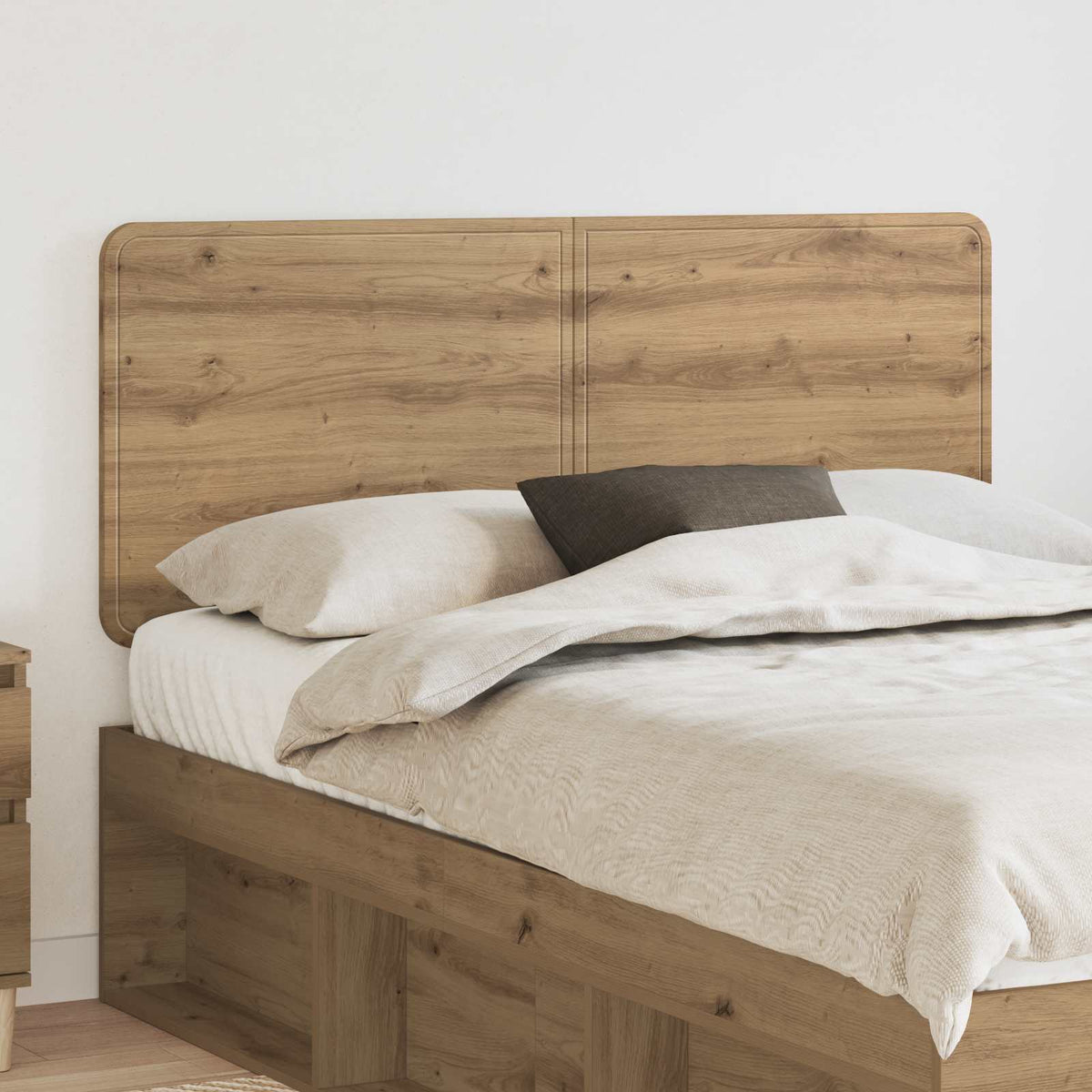 vidaXL Headboard Artisan Oak Engineered wood 1