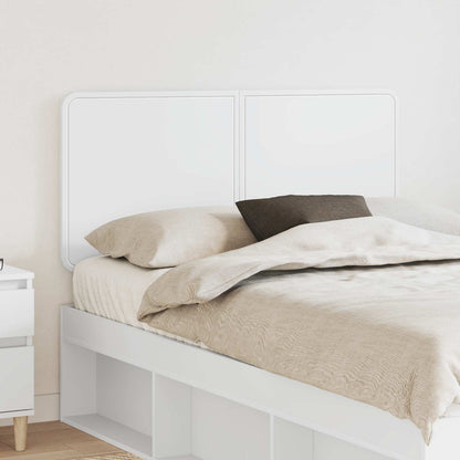 vidaXL Headboard White Engineered wood 1