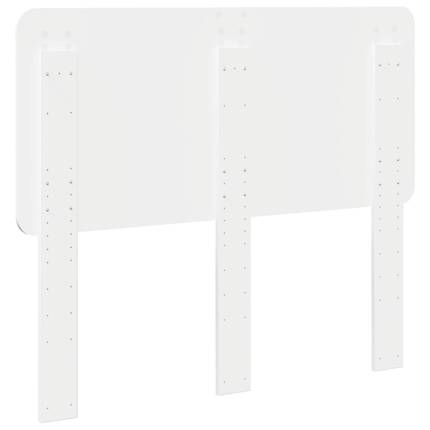 vidaXL Headboard White Engineered wood 6