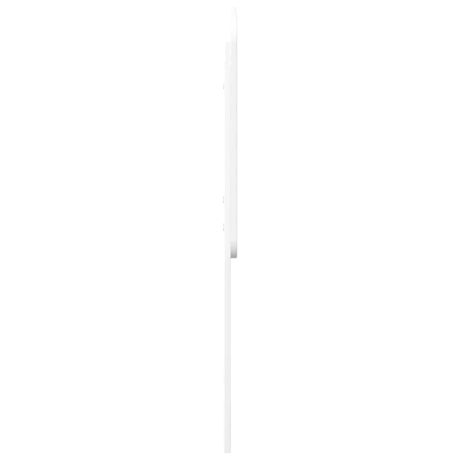 vidaXL Headboard White Engineered wood 5