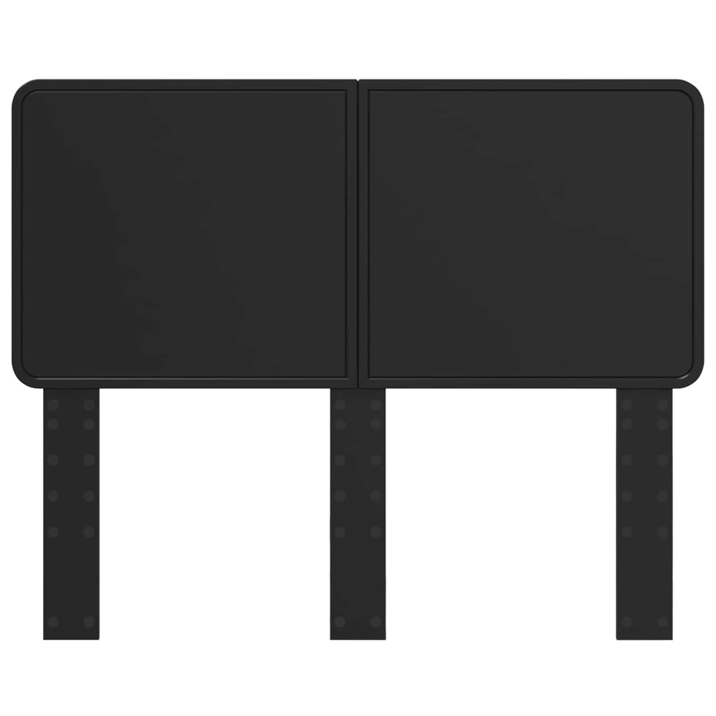 vidaXL Headboard Black Oak Engineered wood 4