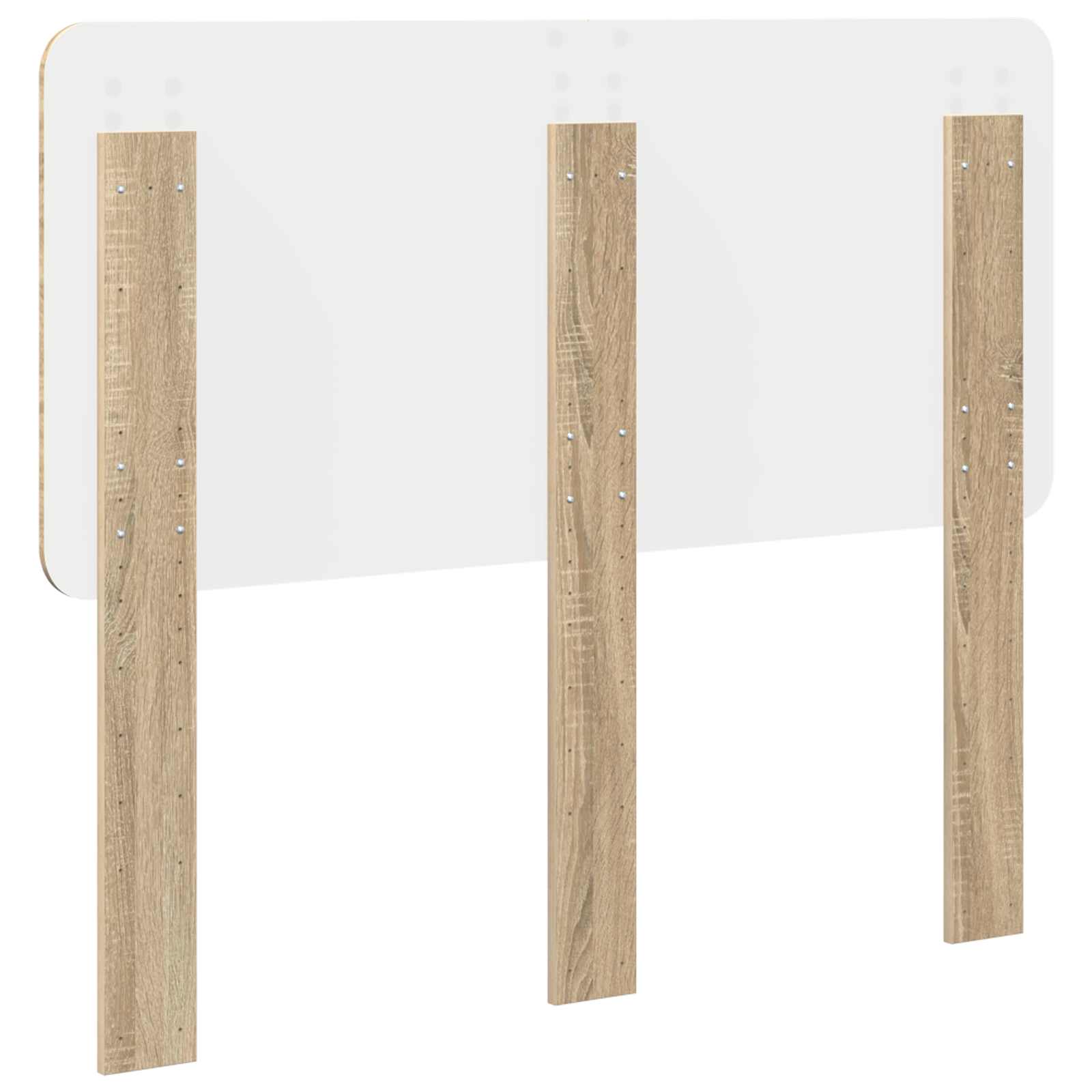 vidaXL Headboard Sonoma Oak Engineered wood 6