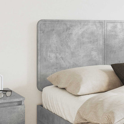 vidaXL Headboard Concrete Grey Engineered wood 3