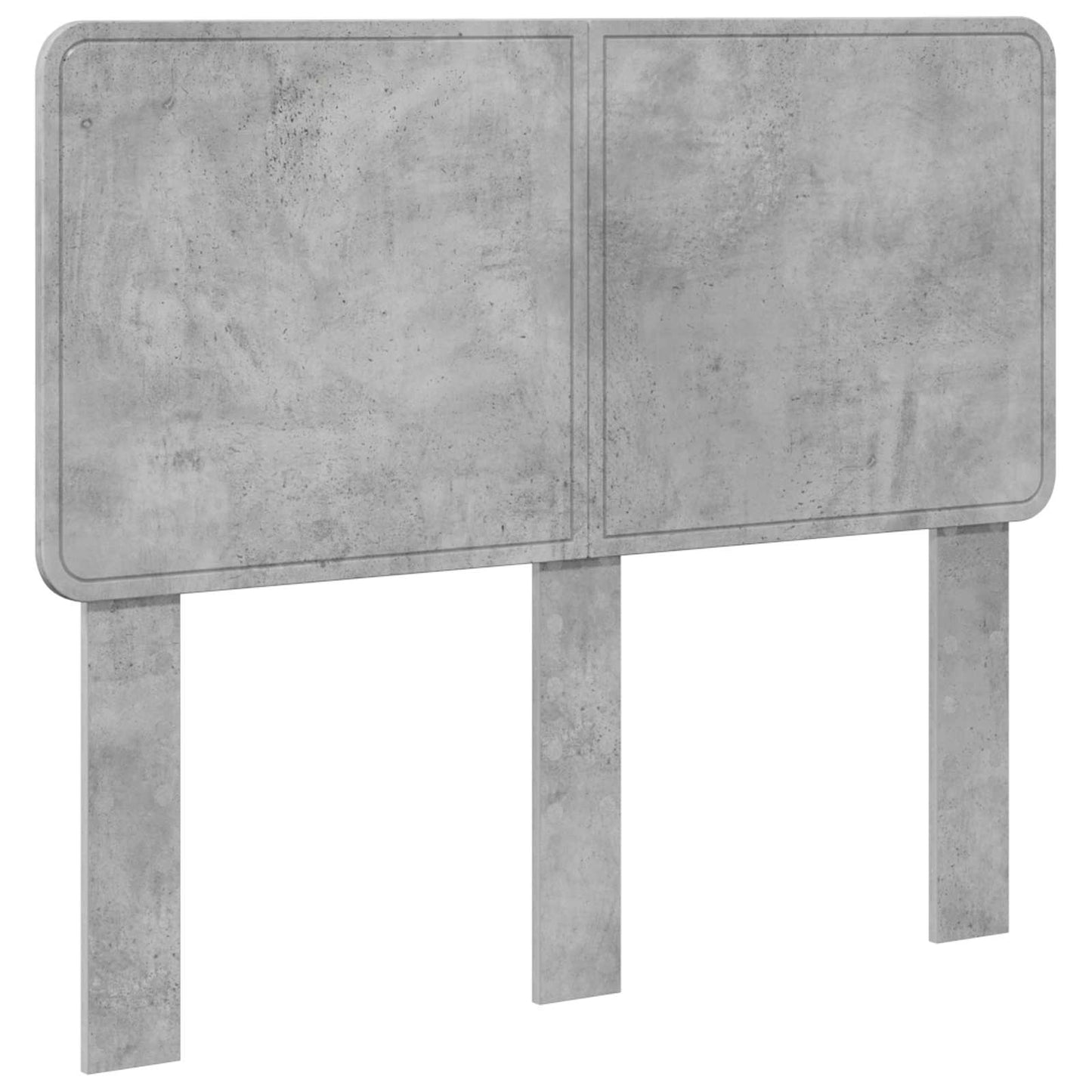 vidaXL Headboard Concrete Grey Engineered wood 2