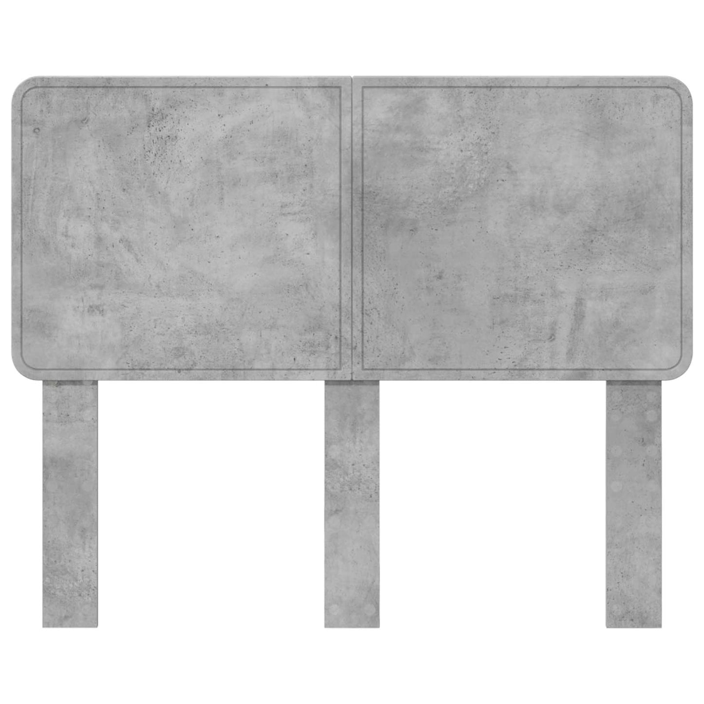vidaXL Headboard Concrete Grey Engineered wood 4