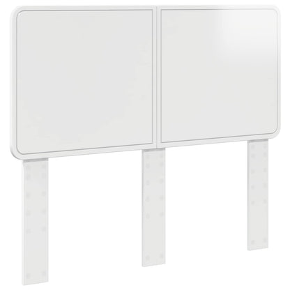 vidaXL Headboard Gloss White Engineered wood 2