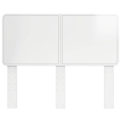 vidaXL Headboard Gloss White Engineered wood 4