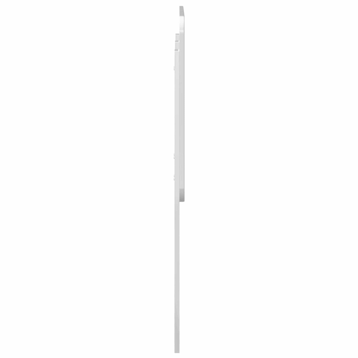 vidaXL Headboard Gloss White Engineered wood 5