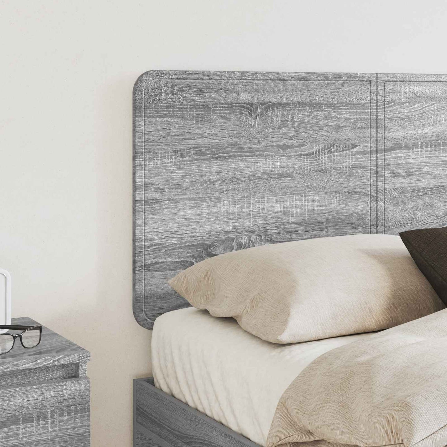 vidaXL Headboard Grey Sonoma Engineered wood 3