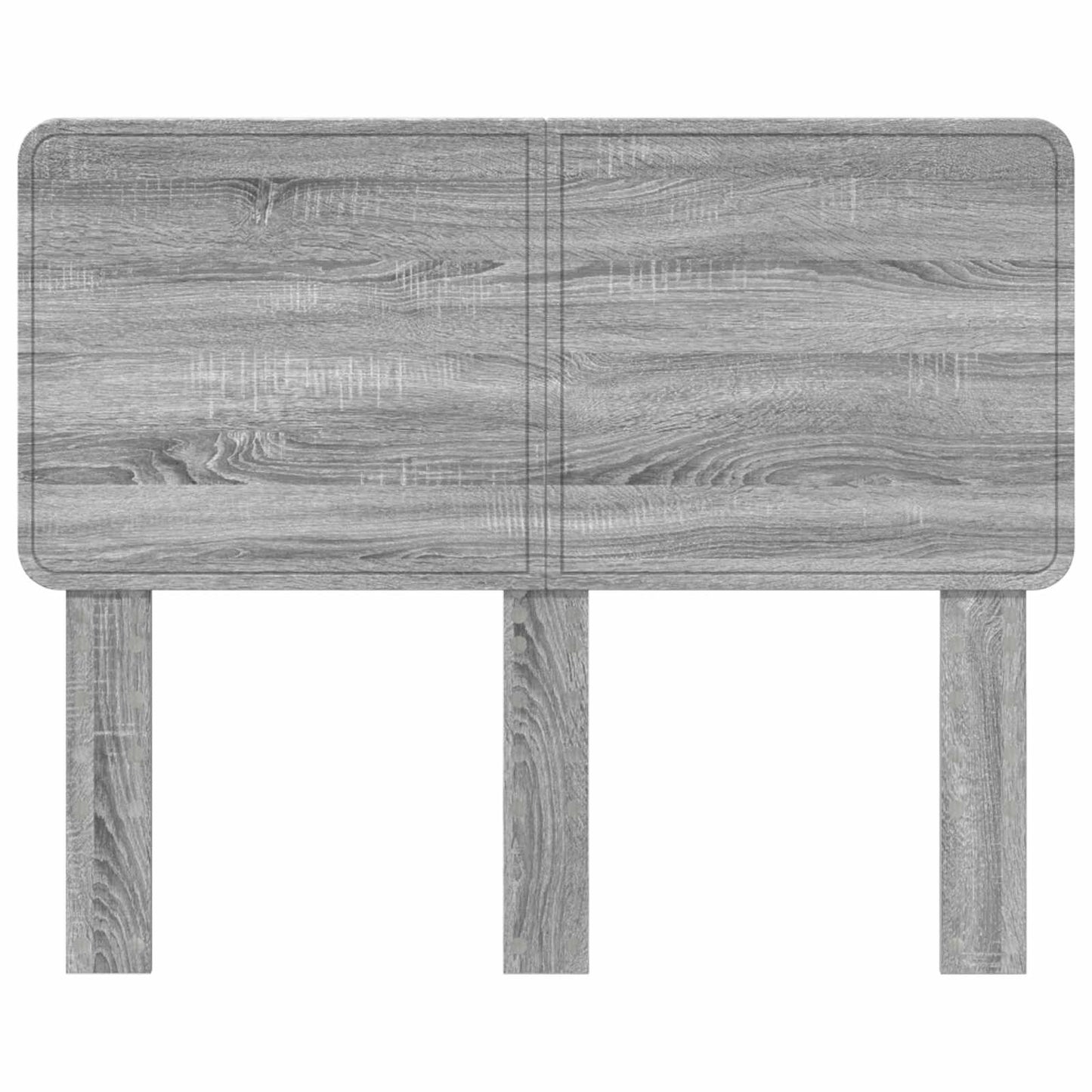 vidaXL Headboard Grey Sonoma Engineered wood 4
