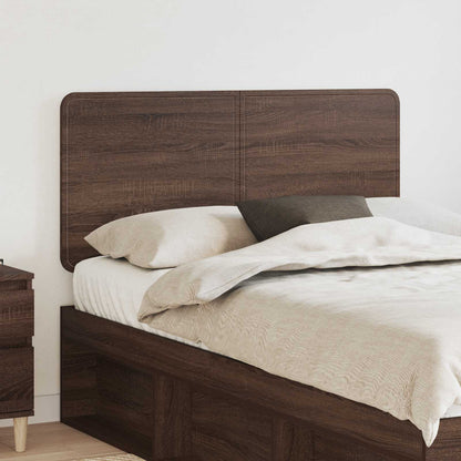vidaXL Headboard Brown Oak Engineered wood 1