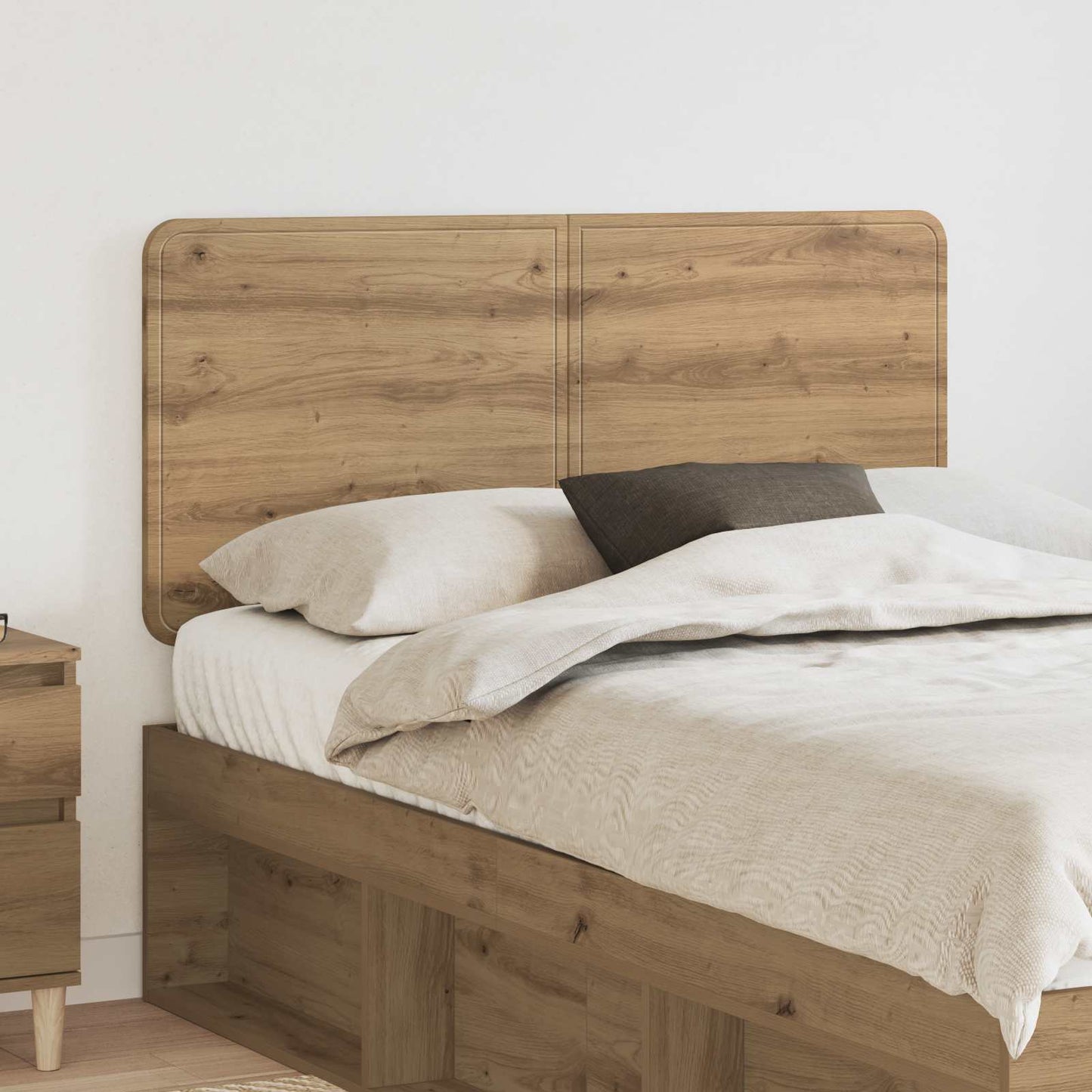 vidaXL Headboard Artisan Oak Engineered wood 1