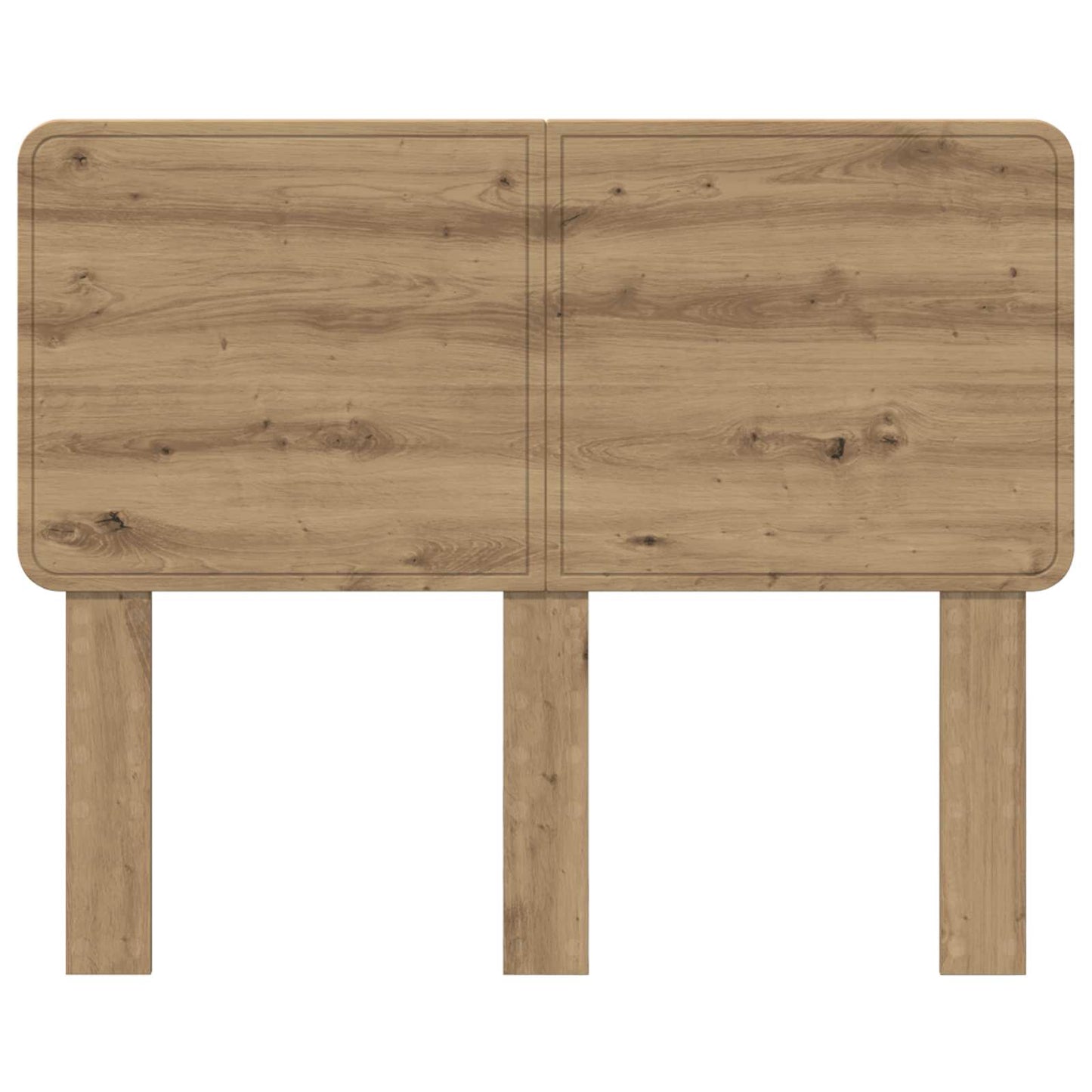 vidaXL Headboard Artisan Oak Engineered wood 4