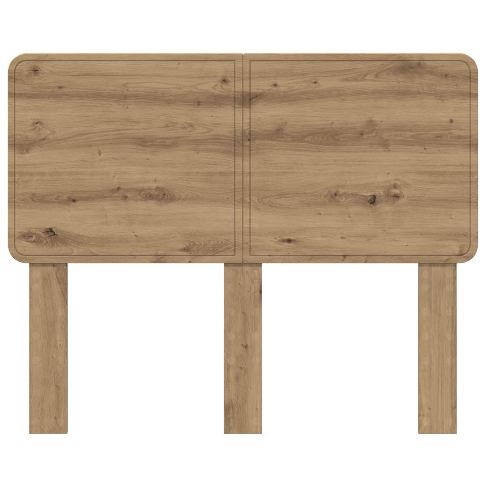 vidaXL Headboard Artisan Oak Engineered wood 4