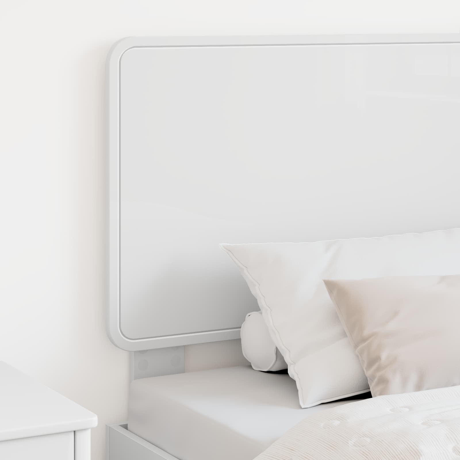 vidaXL Headboard White Engineered wood 3