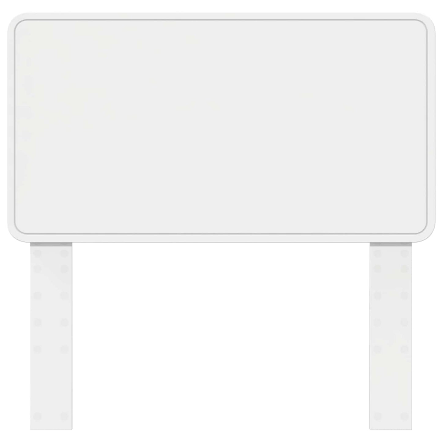 vidaXL Headboard White Engineered wood 4