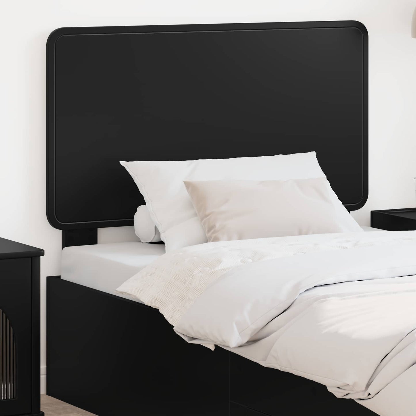 vidaXL Headboard Black Oak Engineered wood 1