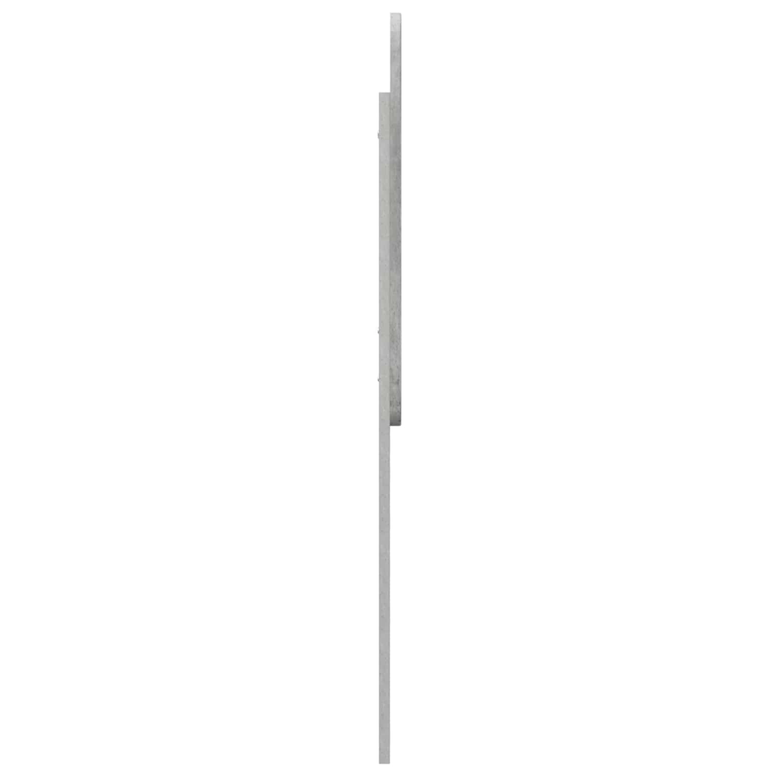 vidaXL Headboard Concrete Grey Engineered wood 5