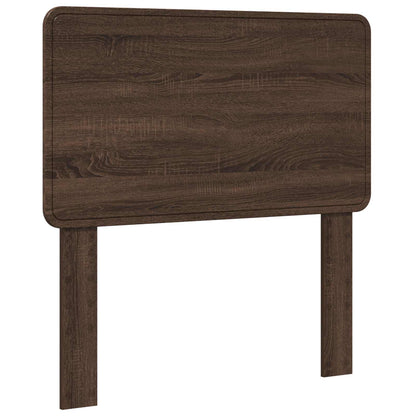 vidaXL Headboard Brown Oak Engineered wood 2