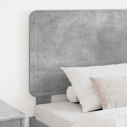 vidaXL Headboard Concrete Grey Engineered wood 3
