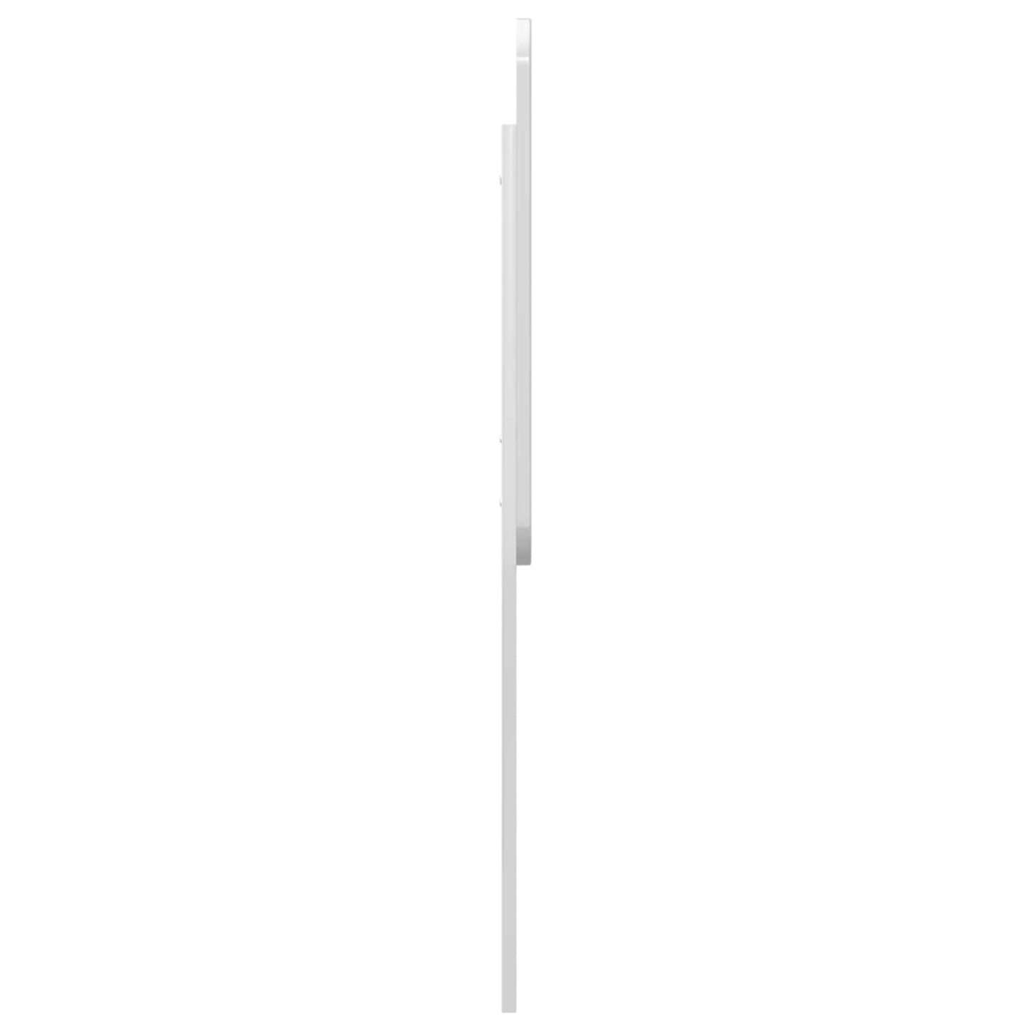 vidaXL Headboard Gloss White Engineered wood 5