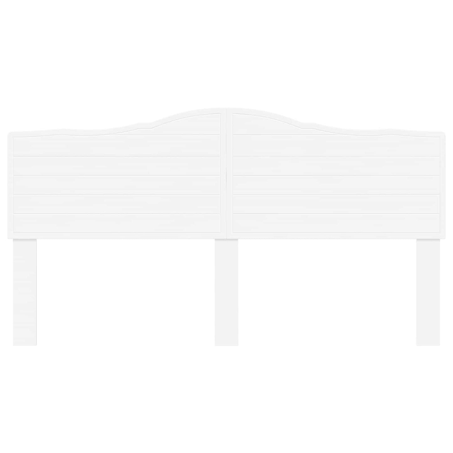 vidaXL Headboard White Engineered wood 4