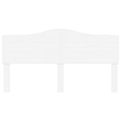 vidaXL Headboard White Engineered wood 4