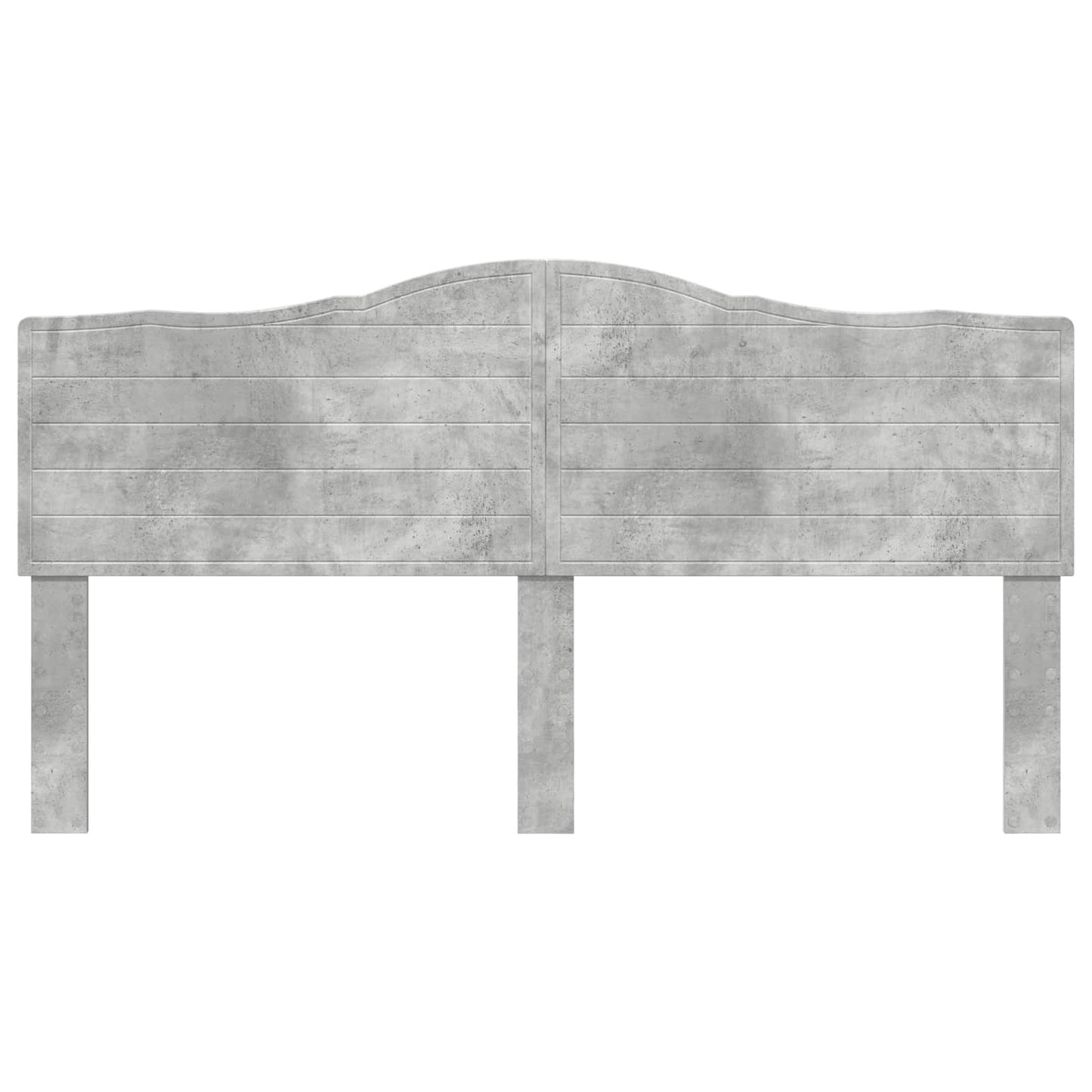 vidaXL Headboard Concrete Grey Engineered wood 4