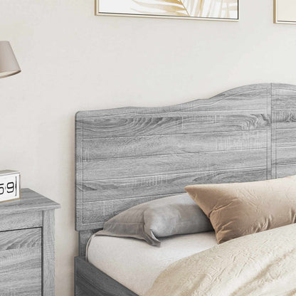 vidaXL Headboard Grey Sonoma Engineered wood 3
