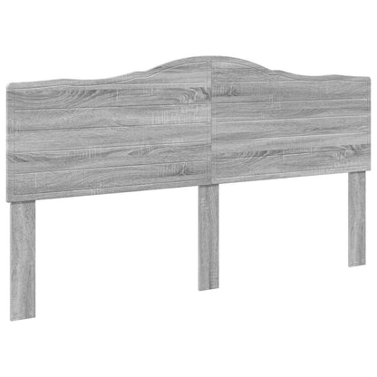vidaXL Headboard Grey Sonoma Engineered wood 2