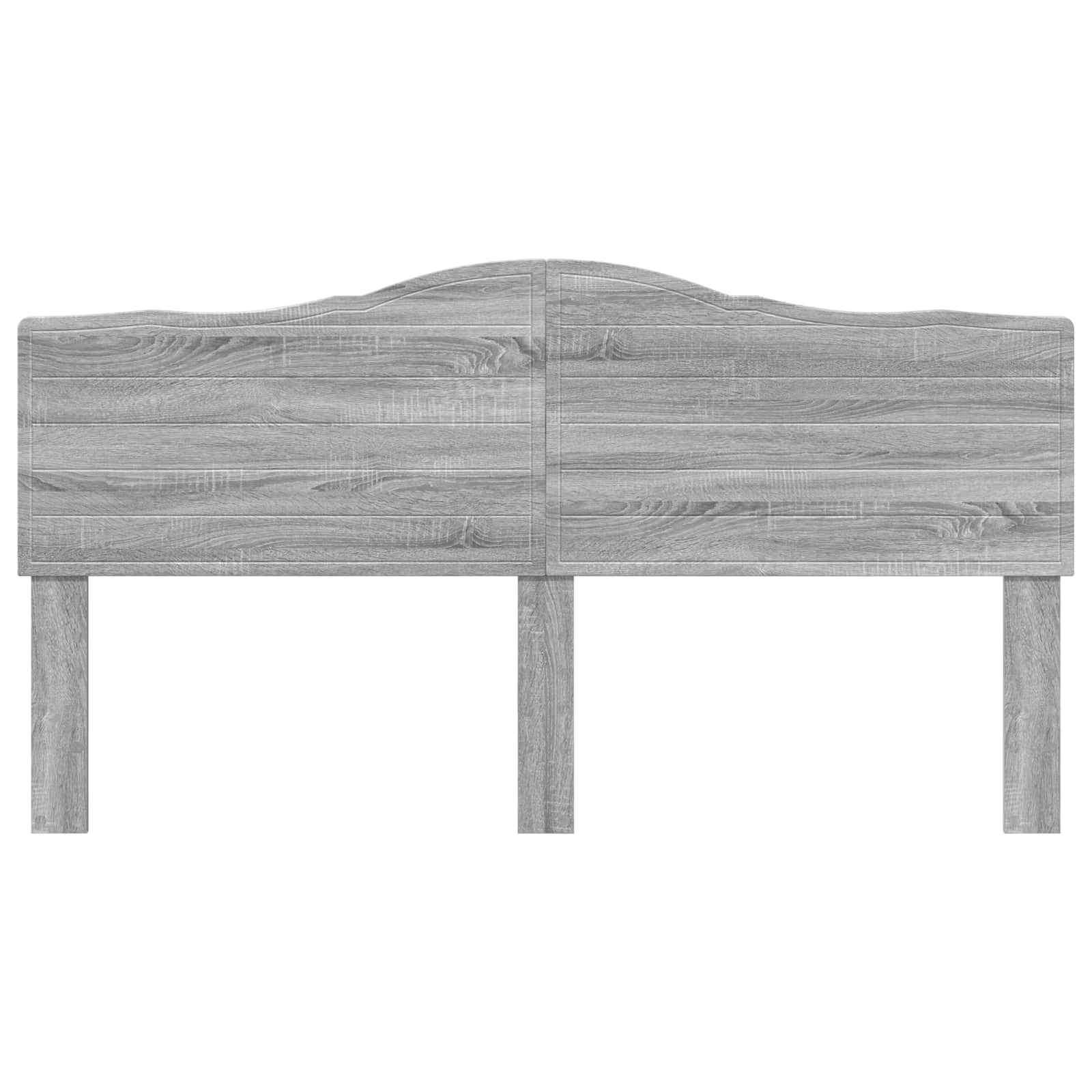 vidaXL Headboard Grey Sonoma Engineered wood 4