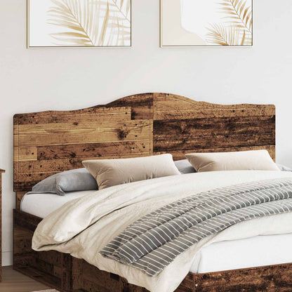 vidaXL Headboard Old Wood Engineered wood 1
