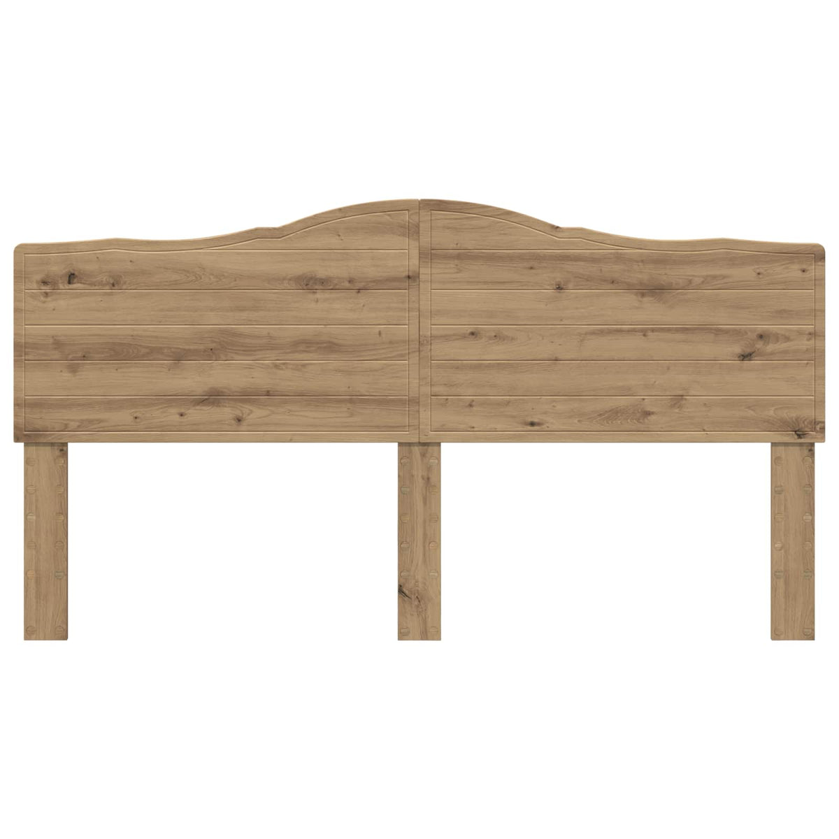 vidaXL Headboard Artisan Oak Engineered wood 4