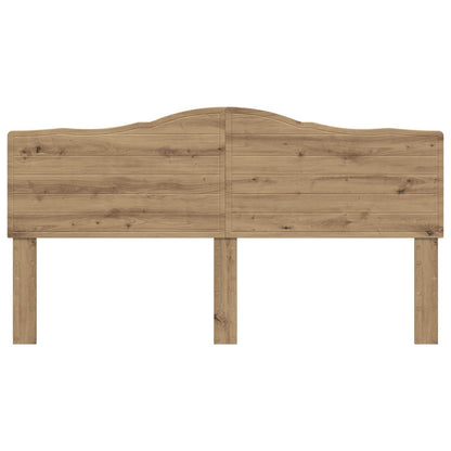 vidaXL Headboard Artisan Oak Engineered wood 4