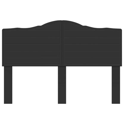 vidaXL Headboard Black Oak Engineered wood 4
