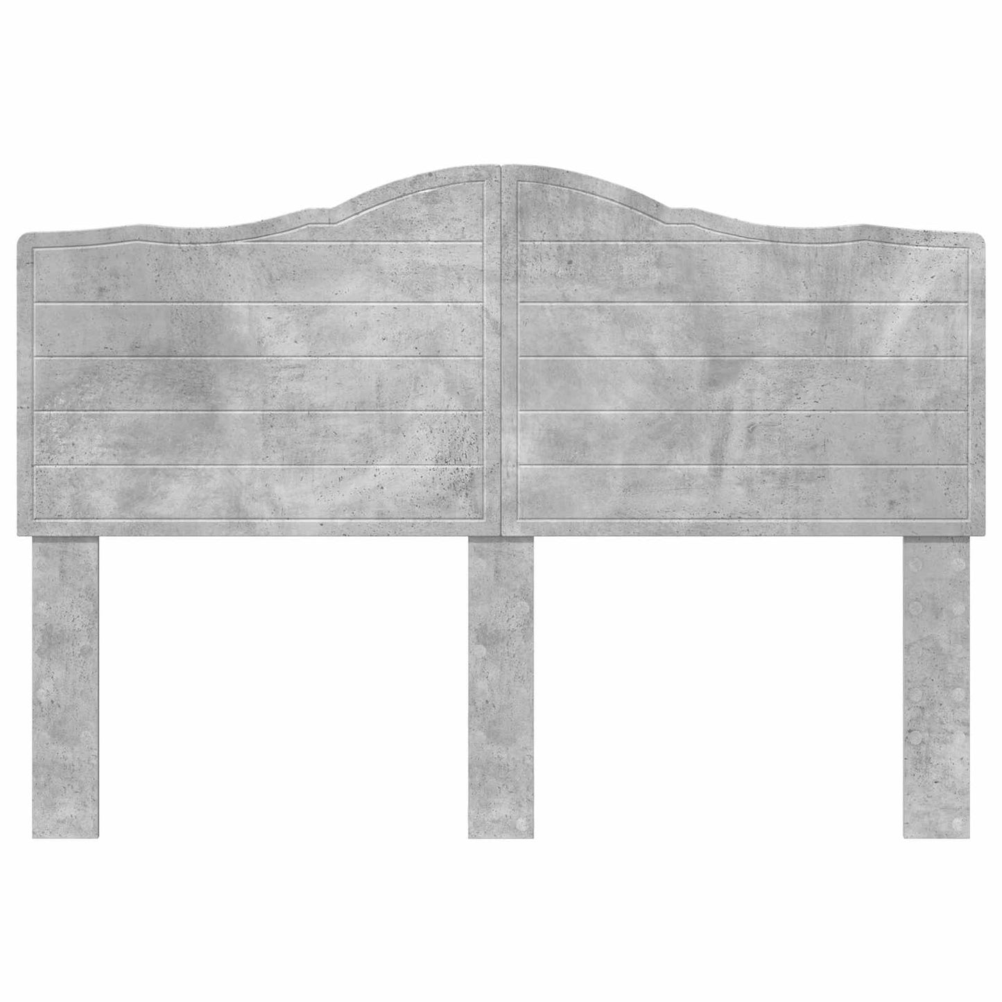 vidaXL Headboard Concrete Grey Engineered wood 4